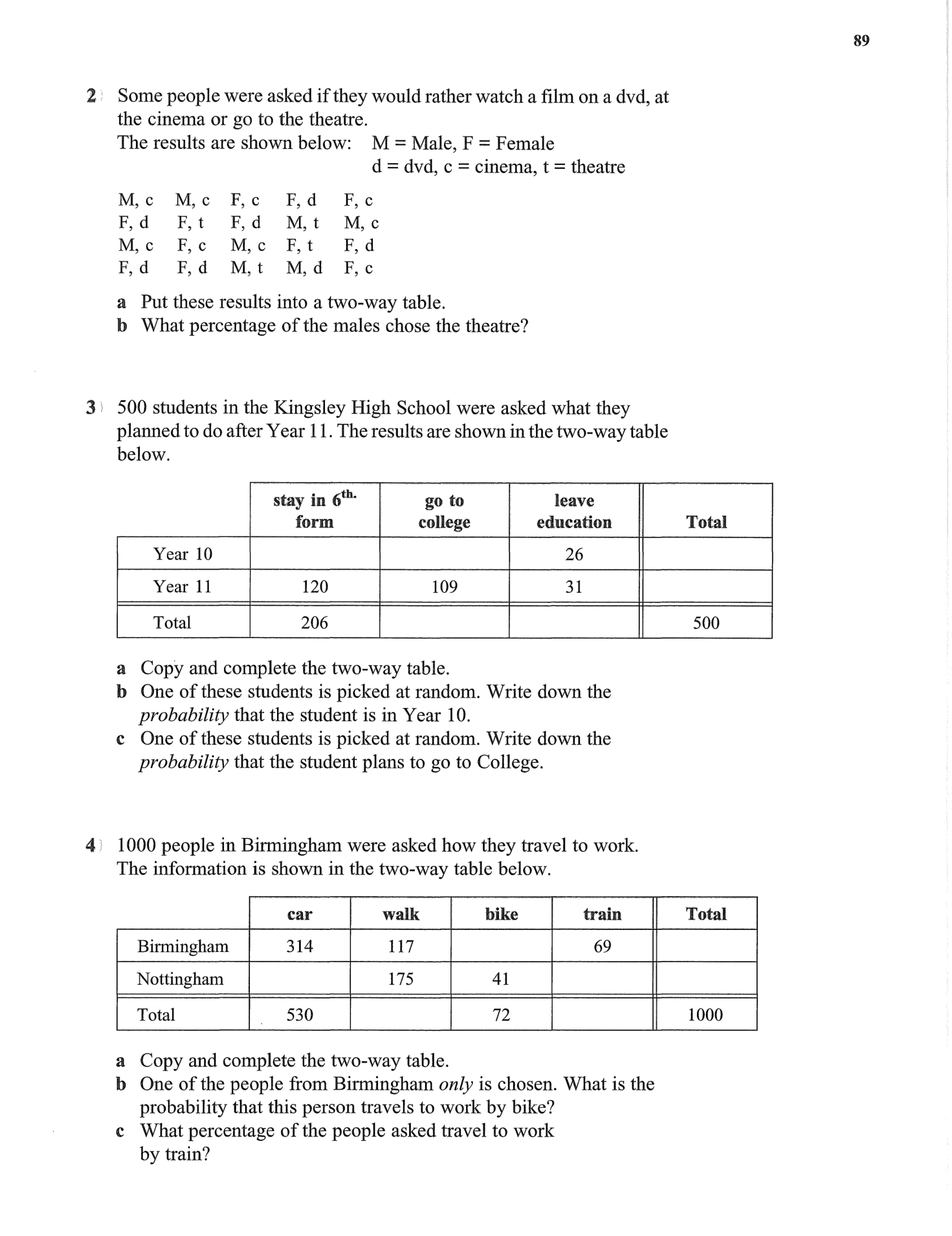 Essential Mathematics for GCSE - Higher - Homework Book